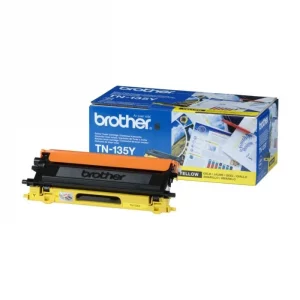 TN135Y - toner de marque Brother - jaune
