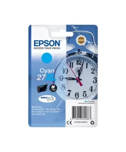 EPSON Cartouche Réveil 27XL Encre Durabrite Cyan XL 10,4ml