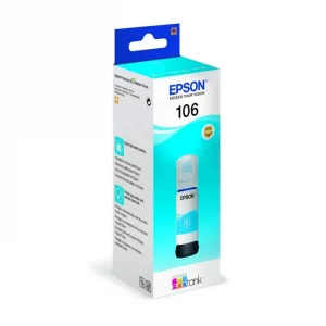 EPSON Bouteille Encre Ecotank 106 Cyan 70ml