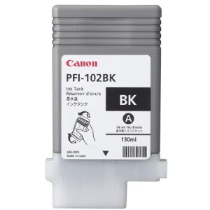 CANON Cartouche Encre PFI-102BK Noir 130ML