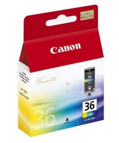 CANON Cartouche Encre CLI36 couleur Pack Blister 249 pages