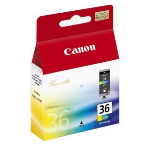 CANON Cartouche Encre CLI36 couleur Pack Blister 249 pages