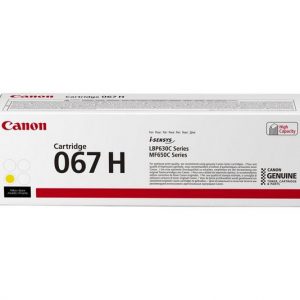 CANON Cartouche Toner 067H Jaune 2 350 pages