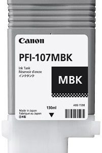 CANON Cartouche Encre PFI-107MBK Noir Mat 130ML