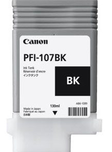 CANON Cartouche Encre PFI-107BK Noir 130ML