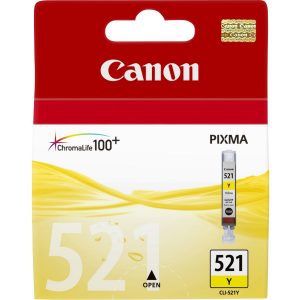 CANON Cartouche Encre CLI521 Photo Jaune 9 ml