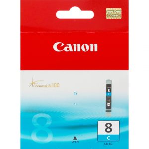 CANON Cartouche Encre CLI8 Cyan 400 pages