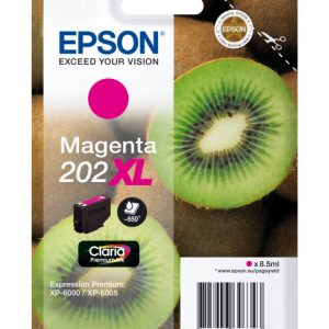 EPSON Cartouche Kiwi 202XL Encre Claria Premium Magenta 8,5ml