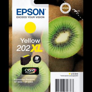 EPSON Cartouche Kiwi 202XL Encre Claria Premium Jaune 8,5ml