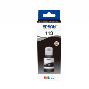 EPSON Bouteille encre Ecotank 113 Noir 127ml