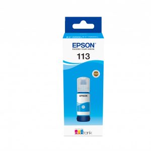 EPSON Bouteille encre Ecotank 113 Cyan 70ml