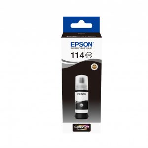 EPSON Bouteille encre Ecotank 114 Noir Pigment 70ml