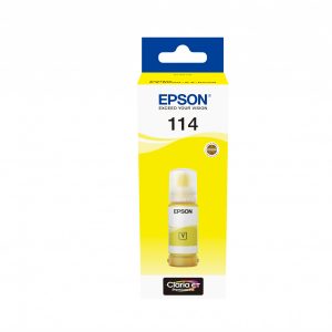 EPSON Bouteille encre Ecotank 114 Jaune 70ml