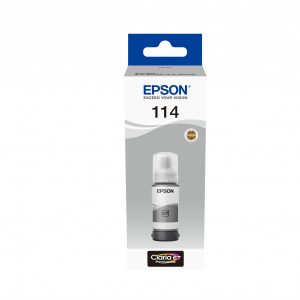 EPSON Bouteille encre Ecotank 114 Gris 70ml