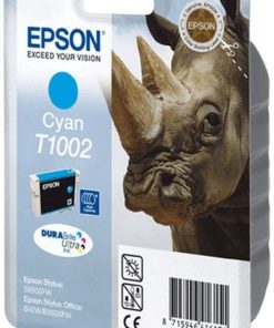 EPSON Cartouche Rhinocéros T1002 Encre DURABrite Ultra Cyan HC 11,1ml