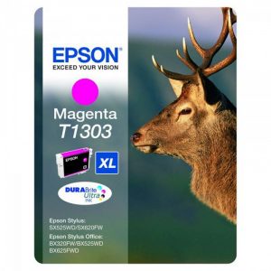 EPSON Cartouche Cerf T1303 Encre DURABrite Ultra Magenta XL 10,1ml