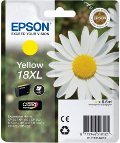 EPSON Cartouche Pâquerette 18XL Encre Claria Home Jaune XL 6,6ml