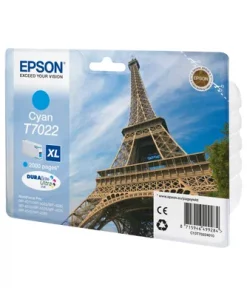 C13T70224010 / T7022 - cartouche de marque Epson - cyan
