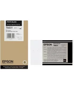 C13T603100 / T6031 - cartouche de marque Epson - noire