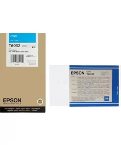 C13T603200 / T6032 - cartouche de marque Epson - cyan