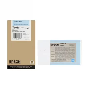 C13T603500 / T6035 - cartouche de marque Epson - cyan photo