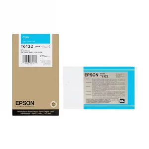 C13T612200 / T6122 - cartouche de marque Epson - cyan