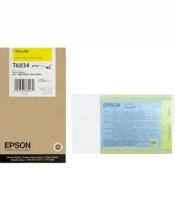 C13T603400 / T6034 - cartouche de marque Epson - jaune