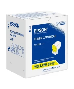 C13S050747 / 0747 - toner de marque Epson - jaune