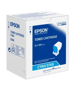 C13S050749 / 0749 - toner de marque Epson - cyan