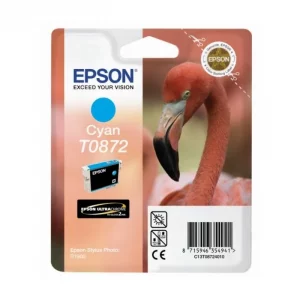 C13T08724010 / T0872 - cartouche de marque Epson - cyan