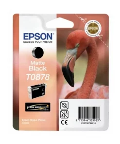 EPSON Cartouche Flamand RoseT0878 Encre UltraChr Hi-Gloss2 Nm 11,4ml