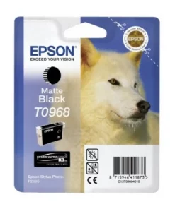 C13T09684010 / T0968 - cartouche de marque Epson - noire