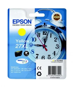 EPSON Cartouche Réveil 27XL Encre Durabrite Jaune XL 10,4ml