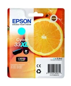 C13T33624010 / 33XL - cartouche de marque Epson - cyan