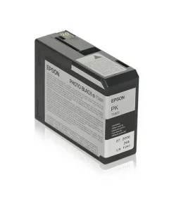 C13T580100 / T5801 - cartouche de marque Epson - noire