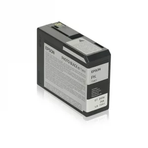 C13T580100 / T5801 - cartouche de marque Epson - noire