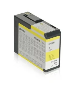 C13T580400 / T5804 - cartouche de marque Epson - jaune