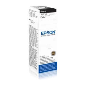 C13T67314A / T6731 - bouteille d'encre de marque Epson - noire