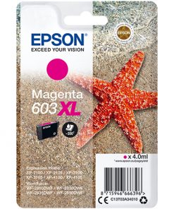 EPSON Cartouche Etoile de Mer 603XL Encre Magenta 4ml