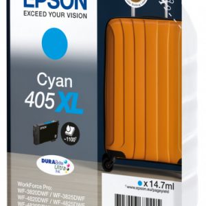 EPSON Cartouche Encre Durabrite Ultra 405XL Cyan 14,7ml