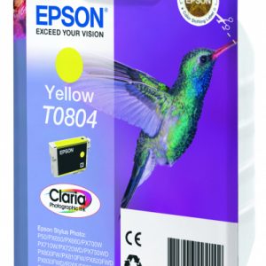 EPSON Cartouche Colibri T0804 Encre Claria Jaune 7,4ml