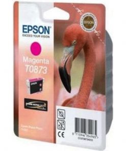 EPSON Cartouche Flamand Rose T0870 Optimiseur de Brillance 22,8ml
