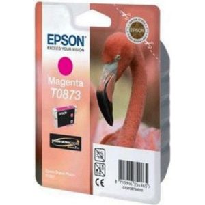 EPSON Cartouche Flamand Rose T0870 Optimiseur de Brillance 22,8ml