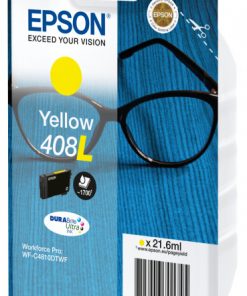 EPSON Cartouche Lunettes 408L Encre Durabrite ultra Jaune 21,6ml