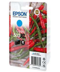 EPSON Cartouche Piments 503XL Encre Cyan 6,4ml