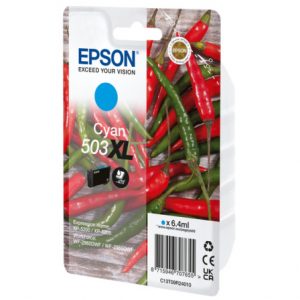 EPSON Cartouche Piments 503XL Encre Cyan 6,4ml