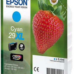 EPSON Cartouche Fraise 29XL Encre Claria Home Cyan 6,4ml