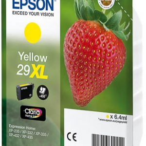EPSON Cartouche Fraise 29XL Encre Claria Home Jaune 6,4ml