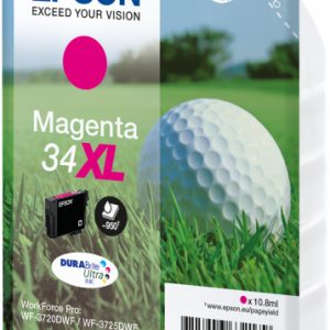 EPSON Cartouche Golf 34XL Encre Durabrite Magenta 10,8ml