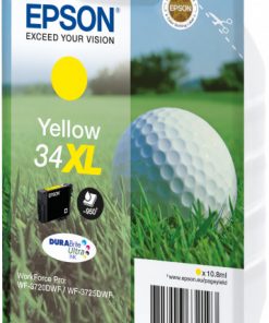 EPSON Cartouche Golf 34XL Encre Durabrite Jaune 10,8ml